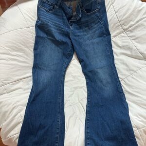 American Eagle Outfitters Dark Blue Flare Jeans